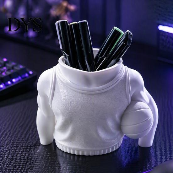 Sports Decor for E-sports Table Basketball Player Pen Holder, 3D Printed Themed Desktop Organizer, Holder Funny Pencil Cup, Novelty Gift Fans