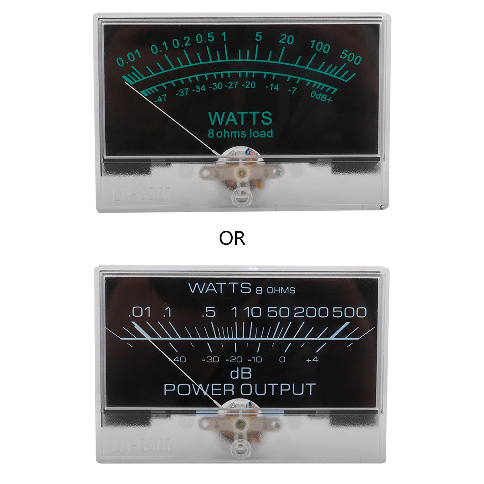 

Панель VU Meter 6-12V Лампа теплого заднього освітлення Запис аудіо вимірювач рівня