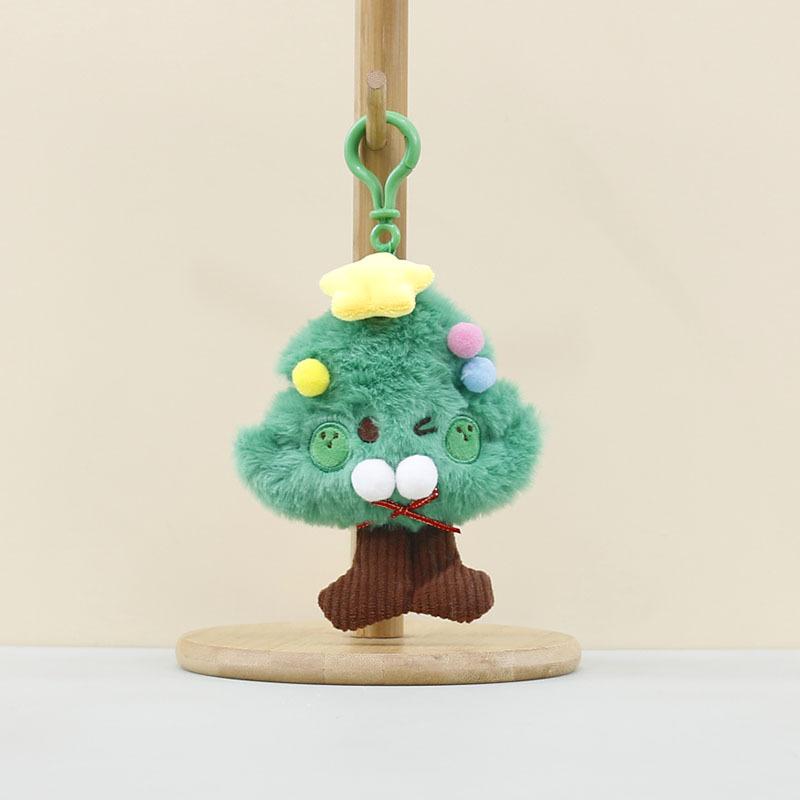 

Plush Christmas Delightful Tree Doll In Various Colors Soft Cuddly Toy Forest Green Tree