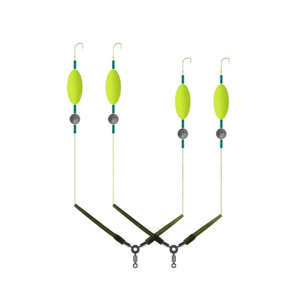 

2 шт. гачок подвійний короповий гачок підвіска коропові оснастки рибальська приманка рибальське спорядження Iseni Hook-8#-2pcs