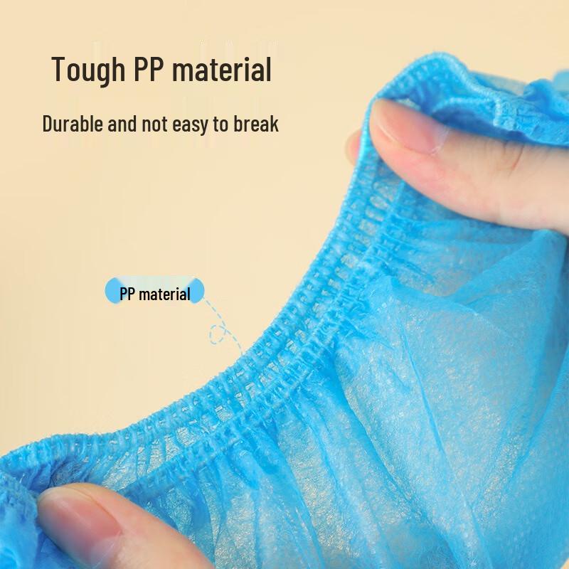 MARYYA Thickened Disposable Non-woven Shoe Covers - 80 Pack
