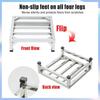 Drum Washing Machine Base Rack Stainless Steel Automatic Washing Machine Bracket Refrigerator Heightening Universal Bracket