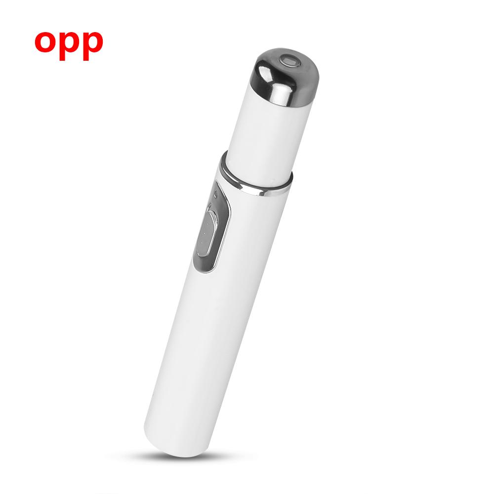 Портативная лазерная ручка от прыщей, машина для удаления морщин, синий свет, ручка для удаления прыщей, массажное расслабляющее устройство для ухода за кожей