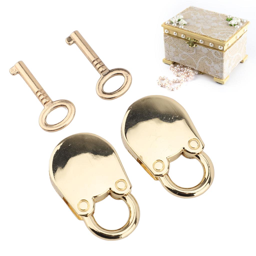 2 Stück Vorhängeschlösser mit Schlüsseln Zinklegierung Niedliche Bärenform Hängeschloss für Schmuckschatulle Aufbewahrungsschrank Handtasche