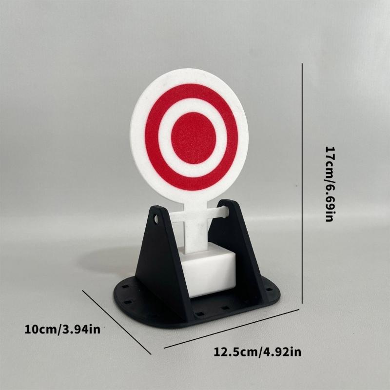 Automatic Reset Targets For Paintball Snow Ball And Airsofts Practice with Simple Assembly Selves Resetting Bright Color