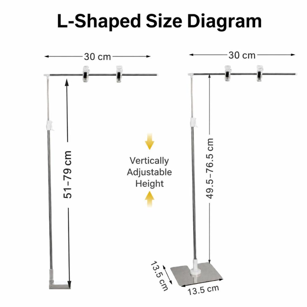 Adjustable POP Poster Stand Retractable Display Stand  Retail Shop Market Stall Advertising
