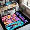 KPop Demon Hunters Pattern Rug, Indoor/Outdoor Mat, for Picnic, Gameroom, Bedroom, Office, Living Room, Home Decor Carpet, Birthday Gift