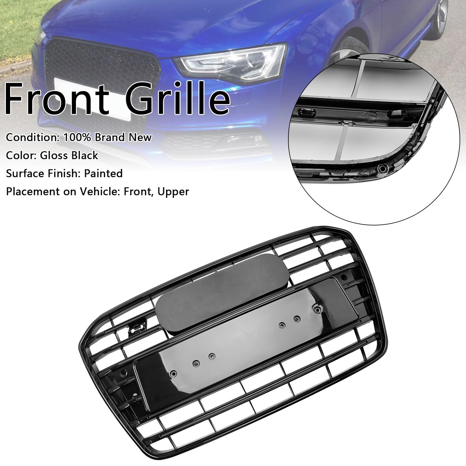 

Решетка радиатора переднего бампера в стиле S5 подходит для A5 S5 B8.5 2013-2016 Черный