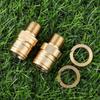 1 Pair Titanium Zinc Zinc Alloy Pedal Extender 9/16 Bicycle Pedal Extension Bolts  Folding Bicycle