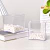 Thickened Square Acrylic Hydroponic Planter, Clear Display Box for Plants, High-End Specimen Container for Home Office