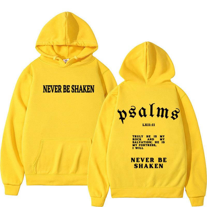 Men'S Aesthetic Christian Setwear Hoodies Bible Verse