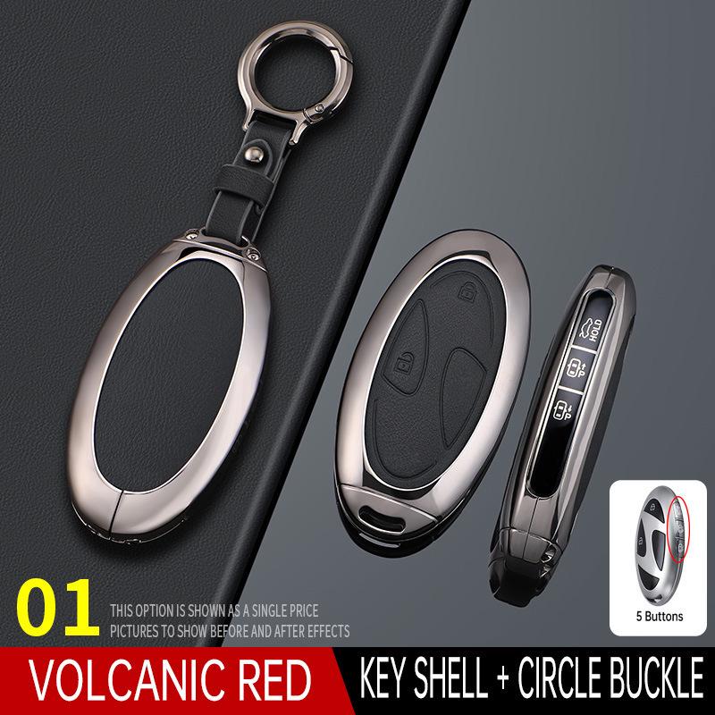 Compatible Key Case for Hyundai Tucson, Sonata, Encino, Santa Fe, Elantra - 11th Gen Models (Unisex).