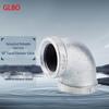 GLBO Galvanized Malleable Steel 90-Degree Elbow Fitting