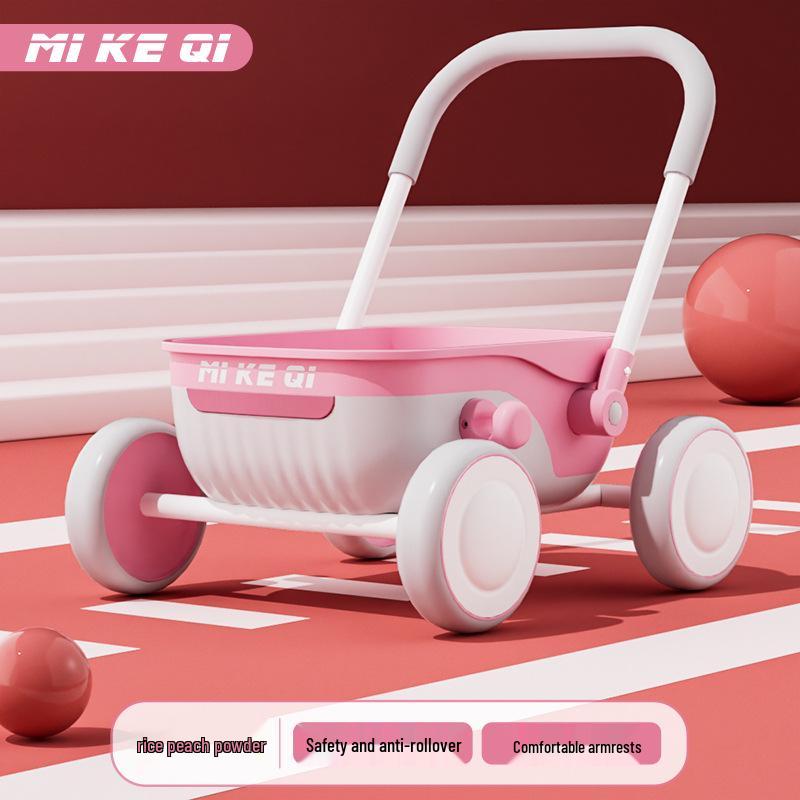 

Многофункциональная детская ходунка-коляска для детей 1-2 лет - Игрушка-каталка для малышей, толкаемая рукой, подарок на день рождения