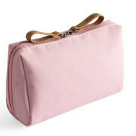 Mini Cosmetic Bag for Lipstick and Small Items - Travel Handheld Cosmetic Organizer