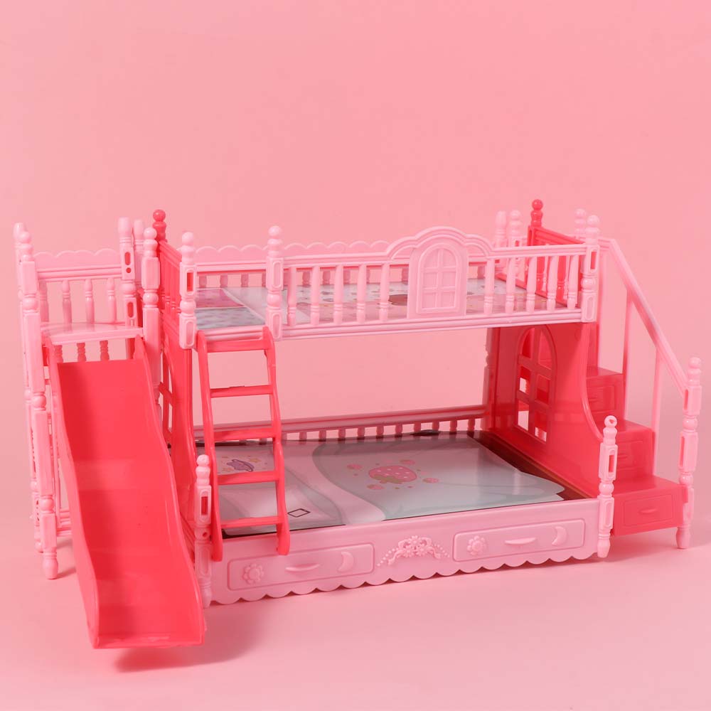 Small Furniture Doll Bed Princess Bedroom Decoration Dollhouse Furniture Play House