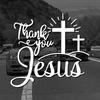 Jesus Car Stickers Christian God Car Body Bumper Vinyl Decal Car Accessories,,For Cars, Trucks, Walls, Laptops, Windows,