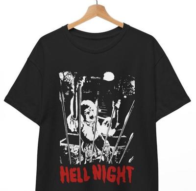 Hell Night 1981 Film T-Shirt, 80er Horror Shirt, Linda Blair, Unisex T-Shirt