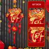 Pendenti da Appendere per il Capodanno Vietnamita con Nappa Finestra Porta Festa Ornamento da Appendere 2026 Festa di Primavera Accessori per la Decorazione della Casa