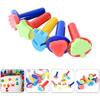 Heart Stamp 5pcs Painting Foam Painting Stamper Heart Flower Star Tree Shaped Drawing Brush Finger Paint Stamper for DIY Craft Sponge Paint for