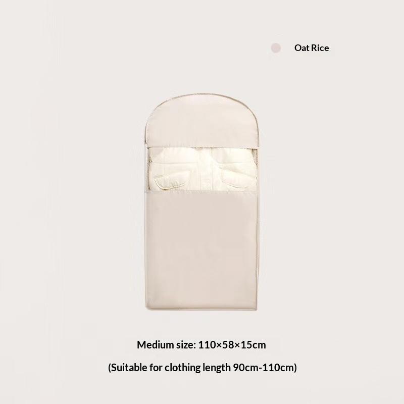 Down Jacket Compressed Storage Bag Hanging Organizer Dust Cover for Closet