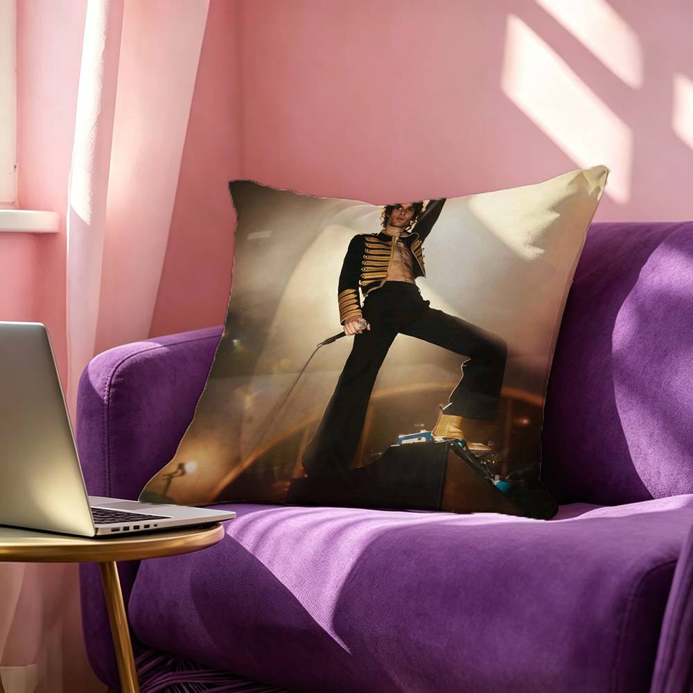 Singer SSomb Square DoubleSided printed Pillow Case Bedroom Bedside Pillow Sofa Cushion Cover