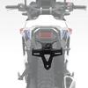 MAORANG Motorcycle License Plate Holder with Adjustable Angle and LED Light for Transalp XL750 2025, a Neat Tail License Plate Holder for Transalp XL7