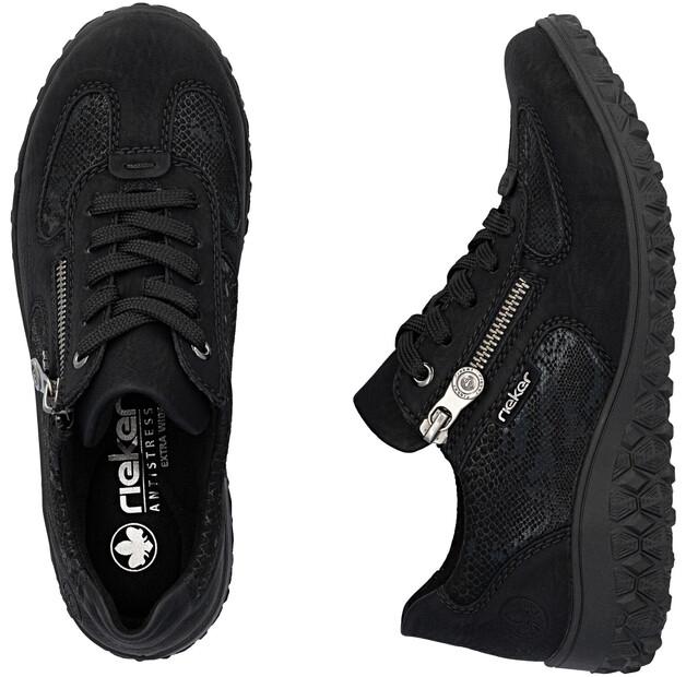 Women's Ankle Boots Rieker Black-reptil