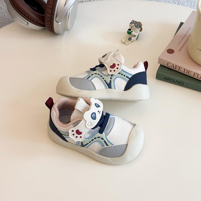 2026 Kids' Cartoon Soft Sole Walkers - Spring/Fall Toddler Shoes for Boys & Girls