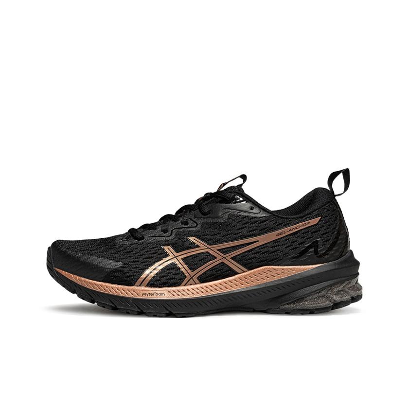 Asics Gel-Anchor Comfortable Versatile Low-Top Running Shoes Women Running Shoes Black Pink 1012B804-001
