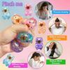 Giocattoli Sensoriali per Alleviare lo Stress, Giocattoli a Forma di Goccia d'Acqua da Spremere Lampeggianti, 4 Colori Invio Casuale, Giocattoli Morbidi Spremibili a Forma di Goccia d'Acqua Mochi