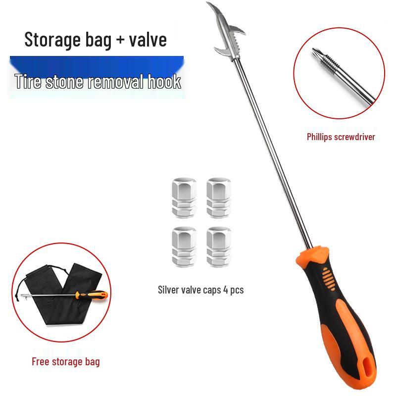 Multifunktionales Auto-Reifen-Steinentfernungswerkzeug