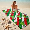 Christmas Gift Oscar Comedy Movie How the Grinch Stole Christmas soft beach towel outdoor camping vacation swinging beach scarf decorative blanket B19