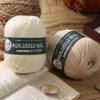 6Pcs Merino Pure Wool Mercerized Wool Thread 100g Large Roll Medium Coarse Ball Sweater Jacket Hand Knitted Ball