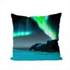 Polar Lights Pillow Case For Car Sofa Decorative Home Doublesided Print Plush Square Throw Pillow Cushion Cover