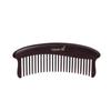 Tan Mujian Walnut Wood Inlaid Tooth Comb