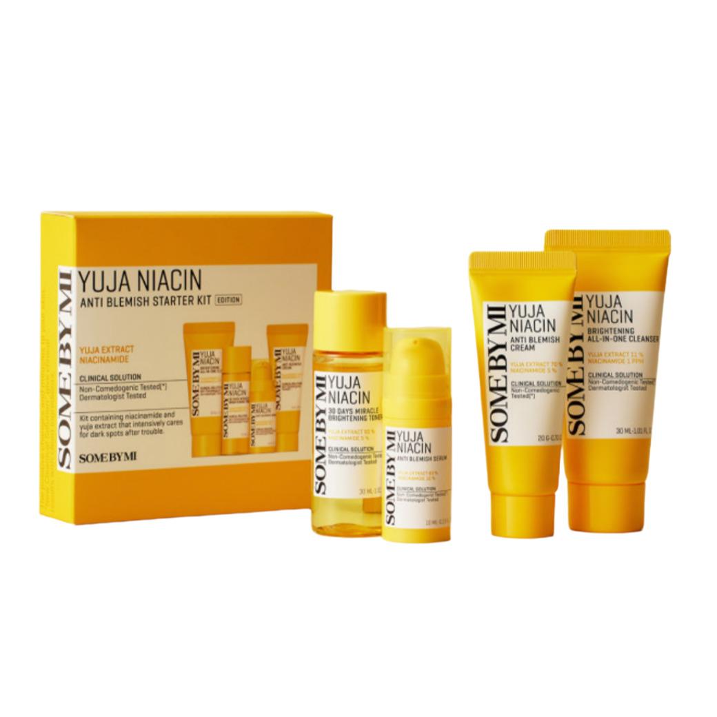 

SOME BY MI Yuja Niacin Anti-Blemish Starter Kit (4-Step Set)