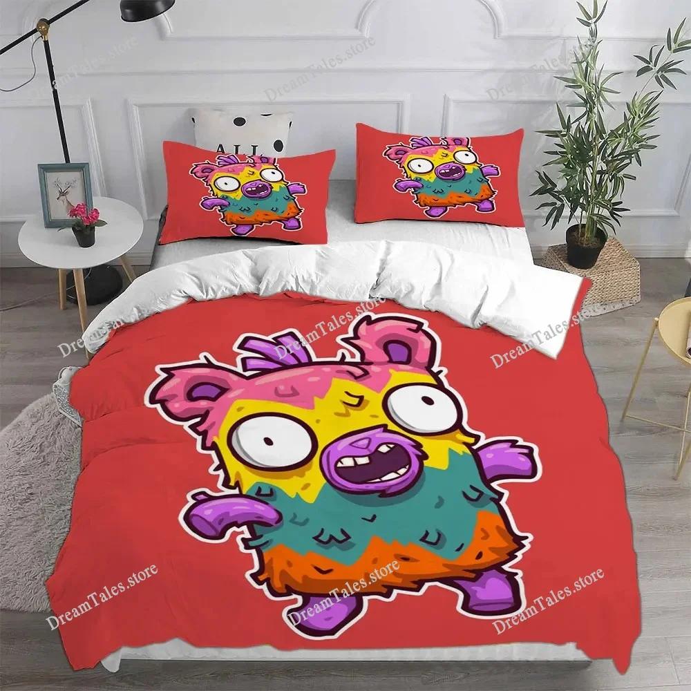 Game Burrito Bison Bedding Sets Quilt Bed Cover Comforter Duvet Cover Pillow Case Sets Kids Adult Bedroom Decoration Luxury Gift