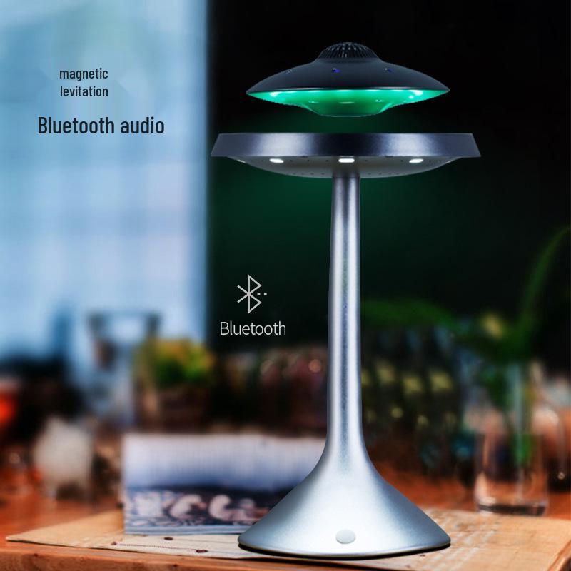 European Luxury Bluetooth Speaker: Magnetic Levitation UFO Design, Creative Ornament, Cool Gift.