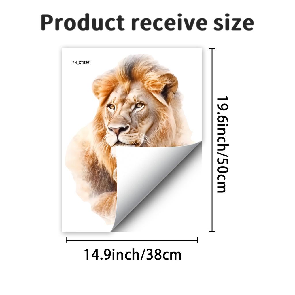 Cartoon Panda Löwe Zebra Tier Tapete Selbstklebend Abnehmbar für Kinderzimmer Kinderzimmer Schlafzimmer Wohnzimmer