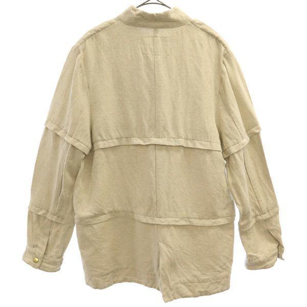 HENRIK VIBSKOV Linen Blend Jacket white Women Used