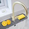 1pc-Silicone Kitchen Faucet Absorbent Mat Sink Splash Guard Water Draining Pad Countertop Protector Table Cushion Place Mat