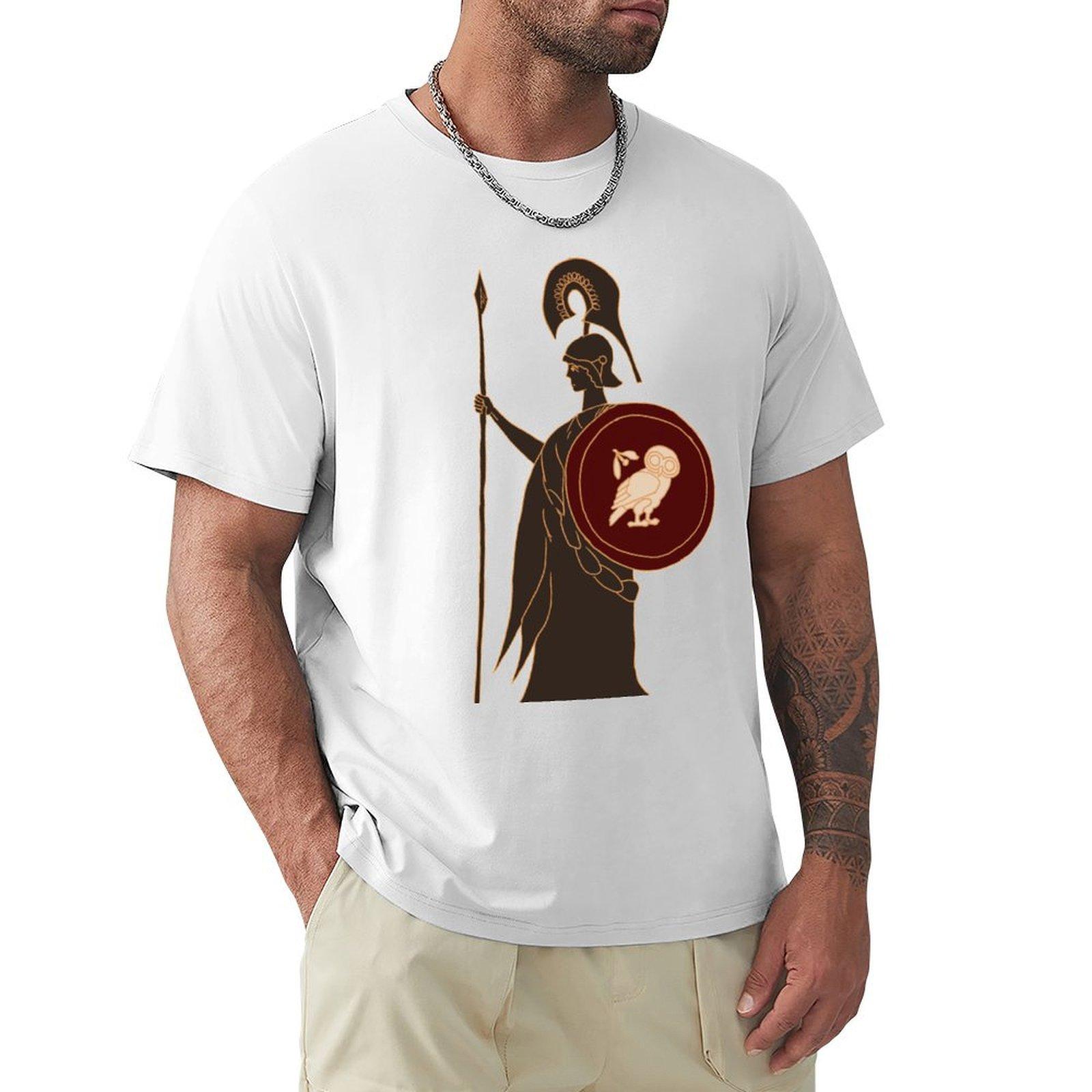 Athena  God of Wisdom and Strategy TShirt essential t shirt sports fans graphic shirts t shirts for men pack S