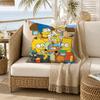 SSimpsons Cartoon Pillow Case for Sofa Living Room Home office Decor Protective Cover