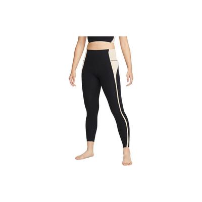 Yoga Dri-FIT Luxe 7/8 Color Block High-Waisted Tight Leggings Damen Leggings Schwarz DM7672-010