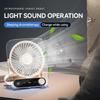 High Speed Mini Cooling Fan Portable Desk Fan Multi-Function Handheld/Desktop/Wall-Mounted for Kitchen Office Bedroom