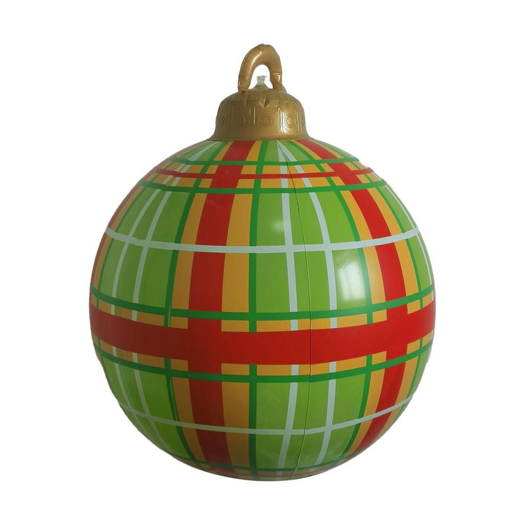 Eco-friendly PVC Inflatable Christmas Ball for Indoor & Outdoor Festive Decoration