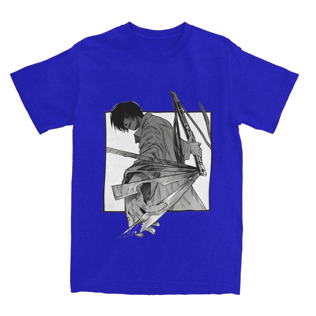 Japan Anime Sakamoto Days T-Shirt Neuheit T-Shirts Kurzarm Klassische Oberteile Sommer 100 Baumwolle Atmungsaktiv Übergröße 5XL T-Shirts