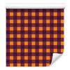 Halloween Plaid Wallpaper Pink and Gold for Living Room and Bedroom 50x1000