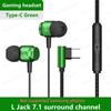 With Mic 3.5mm Wired Headphones Hifi L Jack Magnetic Suction Headset Gaming Wire Earphone  Phone